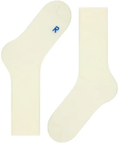 FALKE Walkie Ergo unisex wandelsokken, wit (woolwhite)