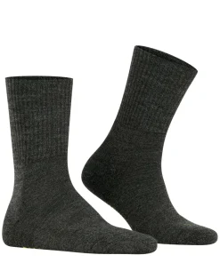 FALKE Walkie Light unisex wandelsokken, grijs (smog)