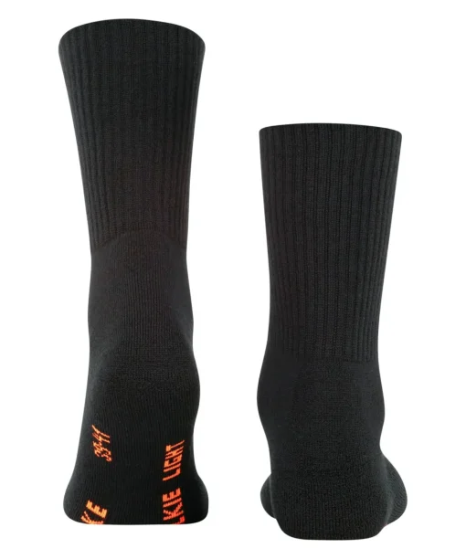 FALKE Walkie Light unisex wandelsokken, zwart (black)