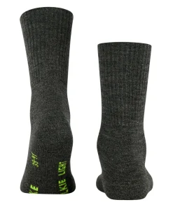 FALKE Walkie Light unisex wandelsokken, grijs (smog)
