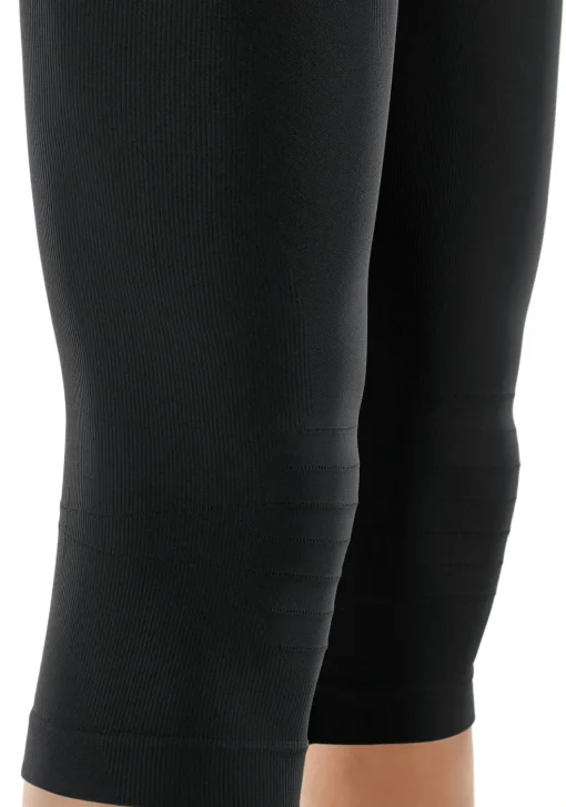 FALKE Warm 3/4 heren thermobroek, kuitlange thermobroek, zwart