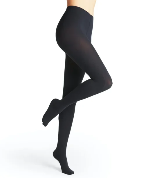FALKE Warm Deluxe 80 DEN dames panty, marine