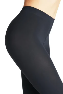 FALKE Warm Deluxe 80 DEN dames panty, marine