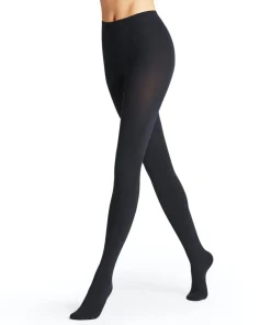 FALKE Warm Deluxe 80 DEN dames panty, marine