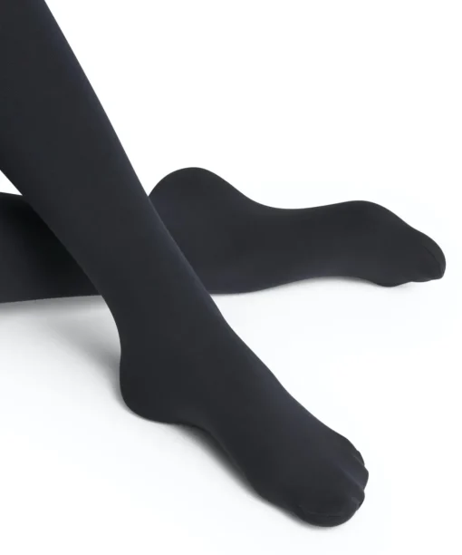 FALKE Warm Deluxe 80 DEN dames panty, marine
