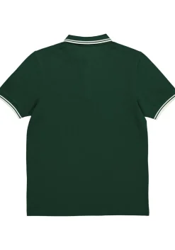 Fred Perry M3600 polo twin tipped shirt, heren polo Ivy / Snow White