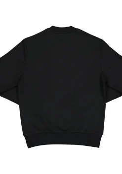 Fred Perry O-hals sweatshirt, zwart