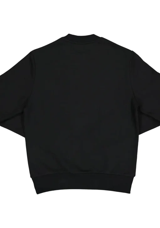 Fred Perry O-hals sweatshirt, zwart