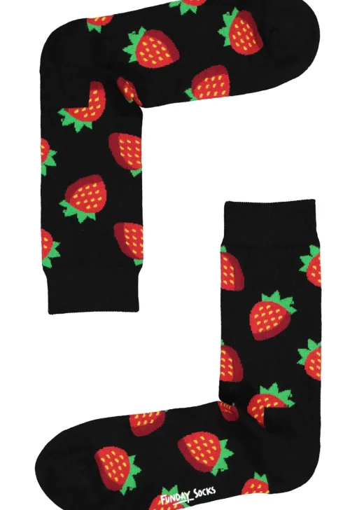Funday Socks Giftset unisex sokken (4-pack), Fruit in een doosje