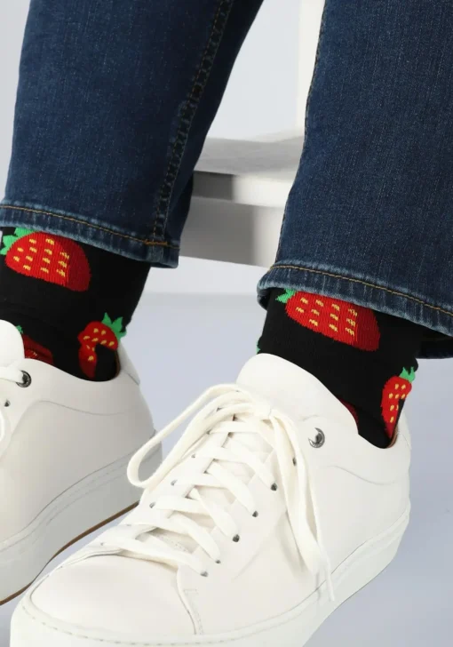 Funday Socks Giftset unisex sokken (4-pack), Fruit in een doosje