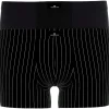 Gotzburg heren boxer normale lengte (2-pack), zwart en zwart-wit gestreept