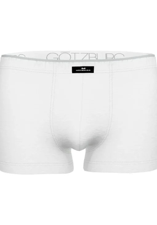 Gotzburg heren boxer normale lengte (1-pack), wit