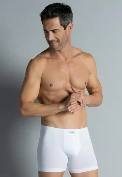 Gotzburg heren boxer normale lengte (1-pack), wit