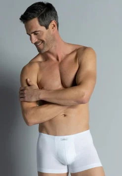 Gotzburg heren boxer normale lengte (1-pack), wit