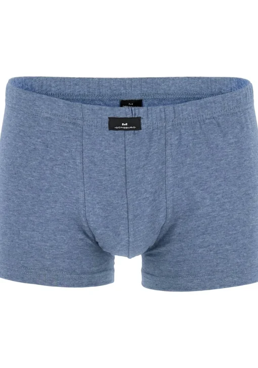Gotzburg heren boxers (3-pack), normale lengte, blauw en grijs