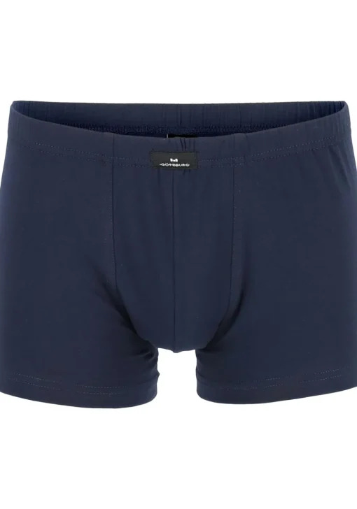 Gotzburg heren boxers (3-pack), normale lengte, blauw en grijs
