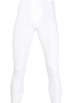 Gotzburg heren lange onderbroek met gulp (1-pack), wit