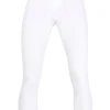 Gotzburg heren lange onderbroek (1-pack), longjohn Doppelripp met gulp, wit