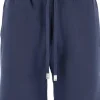 Gotzburg heren lounge broek kort (middeldik), blauw