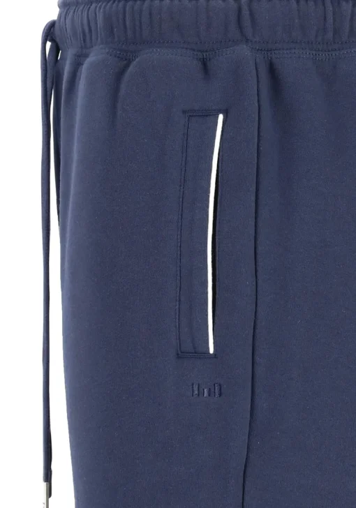 Gotzburg heren lounge broek kort (middeldik), blauw