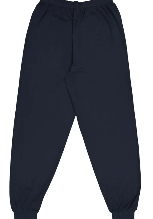 Gotzburg heren pyjama, blauw met lichtblauw en wit dessin