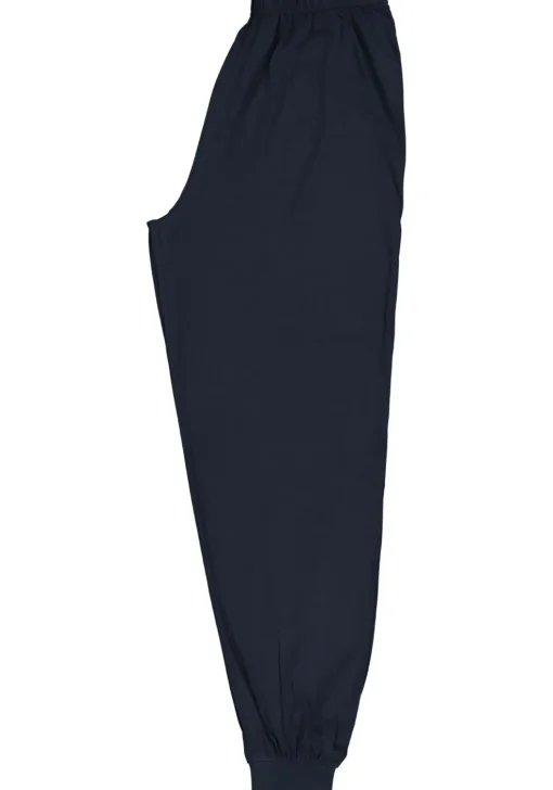 Gotzburg heren pyjama, blauw met lichtblauw en wit dessin