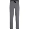 Gotzburg heren pyjama- of loungebroek, middenblauw melange