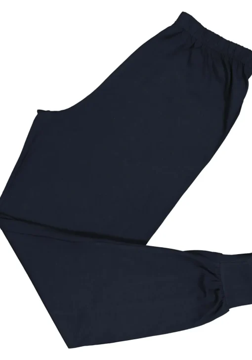 Gotzburg heren pyjama, V-hals, lichtblauw met blauw en wit dessin