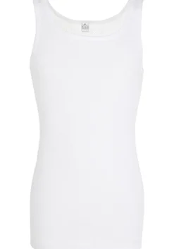 Gotzburg heren singlet O-hals (1-pack), wit