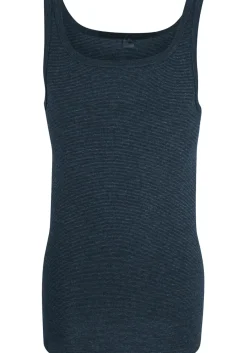 Gotzburg heren singlet O-hals (1-pack), middenblauw
