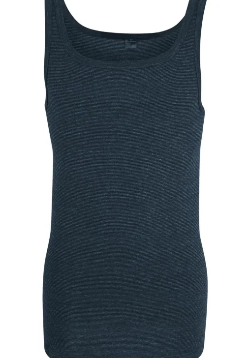 Gotzburg heren singlet O-hals (1-pack), middenblauw