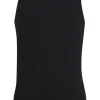 Gotzburg heren singlet slim fit 95/5 (1-pack), heren onderhemd stretch katoen, zwart