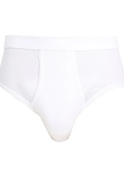 Gotzburg heren slip met gulp (1-pack), wit