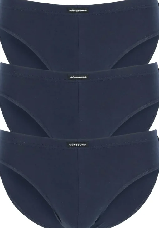 Gotzburg heren slips (3-pack), donkerblauw