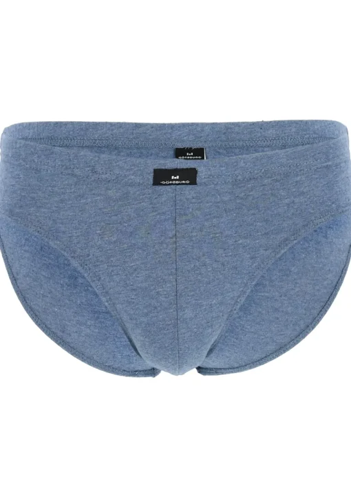 Gotzburg heren slips (5-pack), blauw en grijs