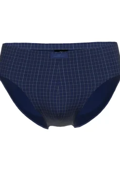 Gotzburg heren sport slip (1-pack), donkerblauw geruit