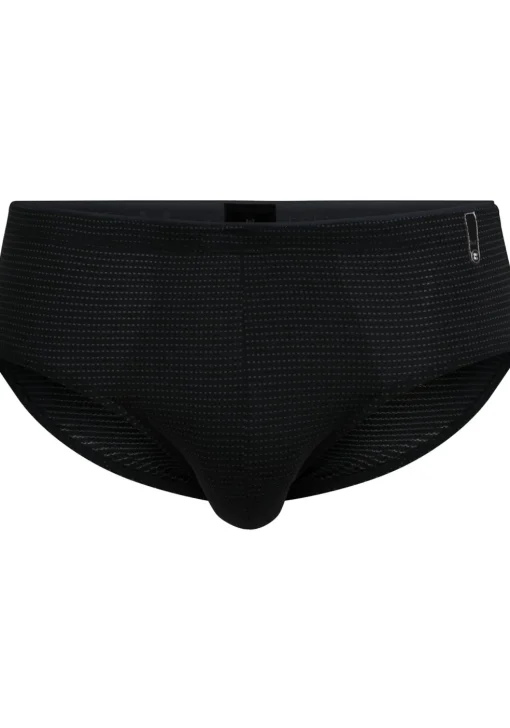 Gotzburg heren sport slip (1-pack), zwart geruit