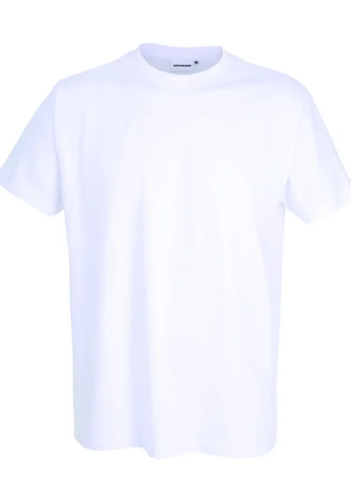 Gotzburg heren T-shirts regular fit O-hals (2-pack), wit