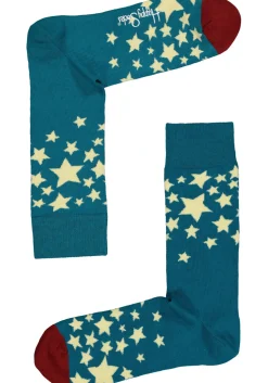 Happy Socks cadeauset, 3-pack Baby's eerste sterren (family pakket)