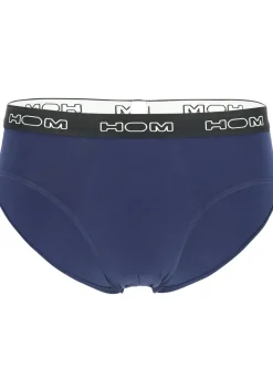 HOM Boxerlines #2 mini briefs (3-pack), heren mini slips, zwart, blauw, grijs
