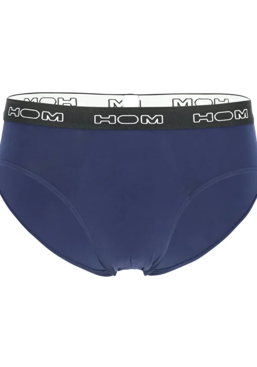 HOM Boxerlines #2 mini briefs (3-pack), heren mini slips, zwart, blauw, grijs