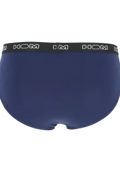 HOM Boxerlines #2 mini briefs (3-pack), heren mini slips, zwart, blauw, grijs