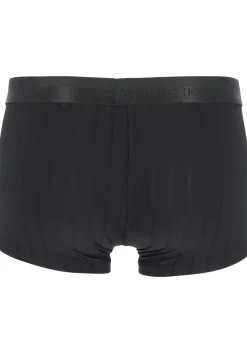 HOM Chic boxer briefs (1-pack), heren boxer microfiber kort, zwart