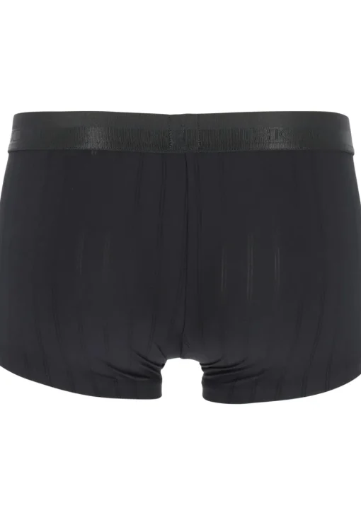 HOM Chic boxer briefs (1-pack), heren boxer microfiber kort, zwart