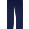 HOM Cocooning trousers, heren loungebroek, donkerblauw