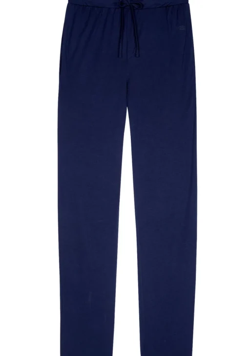HOM Cocooning trousers, heren loungebroek, donkerblauw