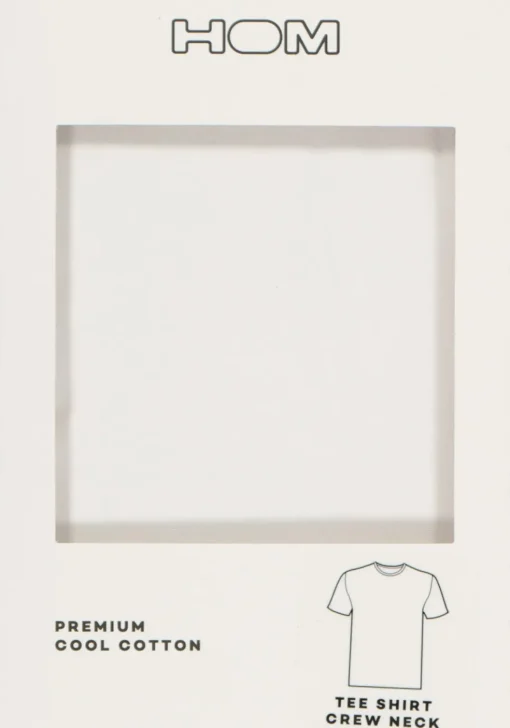 HOM Harro New T-shirt (1-pack), O-hals, wit