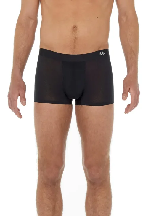HOM H-fresh comfort boxer briefs (1-pack), heren boxer, zwart