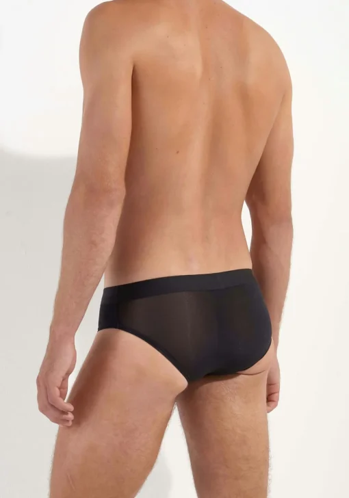 HOM H-fresh comfort mini briefs (1-pack), heren slip, zwart