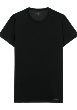 HOM H-fresh tee-shirt crew neck (1-pack), heren T-shirt, zwart
